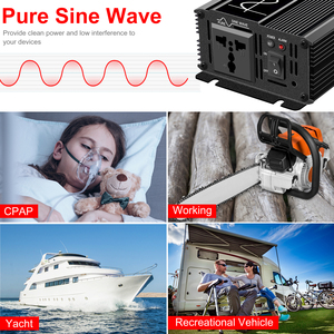 Convertisseurs <span class=keywords><strong>600W</strong></span> <span class=keywords><strong>12v</strong></span> 220v <span class=keywords><strong>Convertisseur</strong></span> d'alimentation <span class=keywords><strong>Convertisseur</strong></span> DC vers AC - Product Image 3
