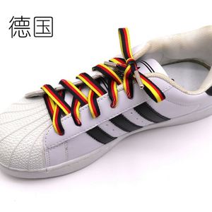 Cordones Planos de Poliéster de 8mm de Ancho con Diseño de Bandera, Cordones Impresos, Venta Directa de Fábrica YS Sports - Product Image 3