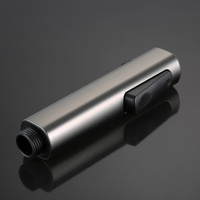 Pistolet gris Shattaf, vente en gros, toilettes en plastique complètes, Bidets, douche musulmane Shattaf, ensemble de pulvérisation à main, Bidet Portable