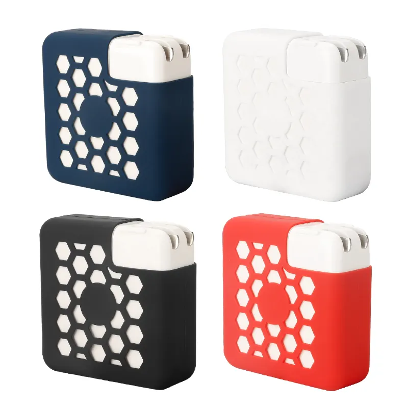 Hot Sales High Quality Silicone Protective Cover Case for MacBook 45W 60W 61W 85W 87W Charger Power Adapter