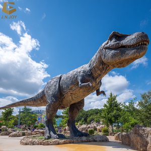 Modèle animatronique de dinosaure jurassique SGAD07, <span class=keywords><strong>grand</strong></span> dinosaure robotique Trex pour parc à thème - Product Image 4