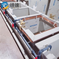 Machines de placage métallique, réservoirs de placage à l'or, équipements d'électrolyse pour le placage au zinc, au nickel, au chrome et au cuivre