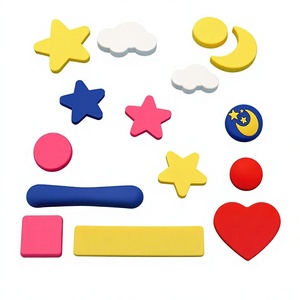 Maniglie per Armadio e Cassetti per Cameretta Bambini, Pomelli Colorati e Carini in <span class=keywords><strong>Silicone</strong></span> Morbido con Foro Singolo - Product Image 1