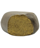 Novaloa Premium Ketama Hemp Resin Hash 8% CBX 100g France Plantation Artificielle Forme Brique Étiquette Blanche Vente en Gros