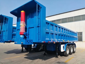 Venta caliente 3 Ejes Heavy Duty 40 Toneladas Volquete Semi Remolque Transporte de carga Camión volquete Remolque para la venta - Product Image 4