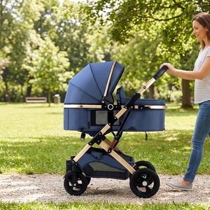 Poussette bébé pliable à une main JXB, <span class=keywords><strong>prix</strong></span> abordable, haute position, portable, pour toutes les saisons - Product Image 1