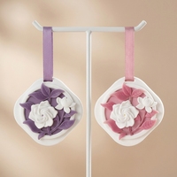 Pendentif parfumé de luxe pour voiture, en pierre de gypse longue durée, diffuseur d'aromathérapie, décoration intérieure automobile, désodorisant pour voiture