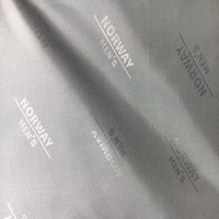 100% polyester gaufrage impression 190T taffetas doublure tissu tissé pour veste costume vêtement vêtement manteau poche pour voiture tapisserie jouet