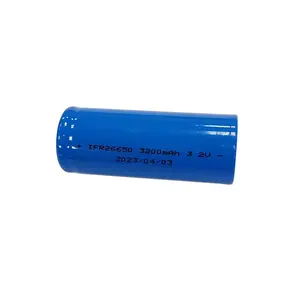 Batería cilíndrica 26650 LiFePO4 de 3.2V 3200mAh, fosfato de hierro y litio, batería de litio recargable 26650 de 3.2V 3200mAh - Product Image 2