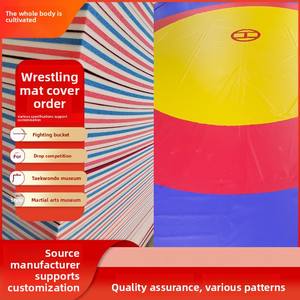 Tapis de gymnastique en PVC à couverture unique pour combattre la lutte Taekwondo Judo Différents styles en stock Équipement d'arts martiaux pour les gymnases - Product Image 5