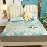 Surmatelas de couchage d'été en fibre de cellulose régénérée au latex naturel