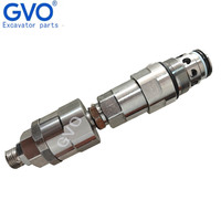 Válvula de alivio principal GVO Doosan, válvula de alivio de traslación Daewoo DX500 Rexroth M7 M9 R901181595e, piezas de maquinaria de construcción para excavadoras