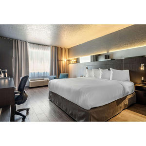 تصنيع المعدات الأصلية مخصص نمط الحياة المعاصرة أثاث الفندق دائم الميلامين 3 نجوم تصميم الشقق والفنادق المواد الخشبية - Product Image 6