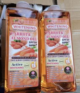 OEM Laverly Stock 1000ml Citron Blanchissant Visage Corps Correcteur Huile Réparatrice Vitamine C Huile d'Or Essentielle pour Anti-Taches Vieillissement - Product Image 4