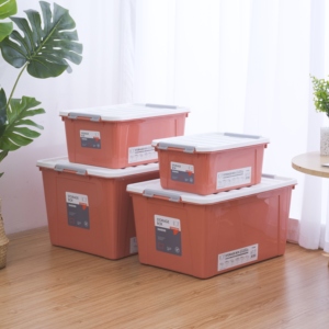 Contenedores de almacenamiento de 55 <span class=keywords><strong>litros</strong></span>, contenedores de plástico, organizador de juguetes, organizador de ropa, <span class=keywords><strong>caja</strong></span> de almacenamiento de plástico, <span class=keywords><strong>caja</strong></span> de almacenamiento de juguetes con ruedas - Product Image 3