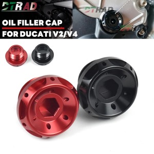 Tappo Olio in Alluminio CNC M20*2.5 per <span class=keywords><strong>DUCATI</strong></span> <span class=keywords><strong>Panigale</strong></span> V2 V4 R V4S 899 <span class=keywords><strong>959</strong></span> 1199 1299 Streetfighter V4/V2 S 2018-2026 - Product Image 1