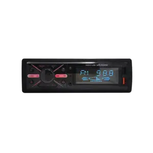 cheap car mp3 player VA black and white LCD car radio high power car audio