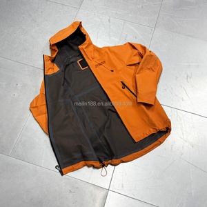 Vestes coupe-vent imperméables de haute qualité sur mesure pour hommes, design à fermeture éclair, douces pour l'hiver, avec fabricant de vestes coupe-vent - Product Image 2