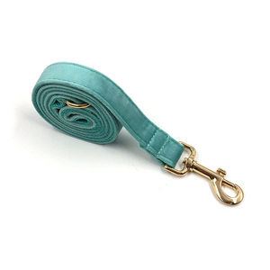 Conjunto de 5 unidades de arnés de franela con hebilla de <span class=keywords><strong>Metal</strong></span> y terciopelo, <span class=keywords><strong>Collar</strong></span> de perro con lazo desmontable, correa, bolsa para excrementos - Product Image 5