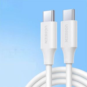 Cable de <span class=keywords><strong>datos</strong></span> de carga rápida UGREEN US286 tipo C macho a macho 3A/PD60W aplicable a teléfonos <span class=keywords><strong>móviles</strong></span>/tabletas - Product Image 2