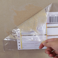 Prix de gros Enveloppes transparentes auto-adhésives pour slip d'emballage Pochettes pour étiquettes d'expédition avec logo imprimé personnalisé écologique