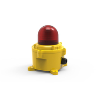 Sistema de Alarma de Seguridad, Sirena de Alarma Industrial Audible y Visual de Emergencia