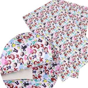 Tersedia Digital Printing Kulit Imitasi Lembar Kain PU <span class=keywords><strong>PVC</strong></span> Sintetis Kulit Cetak Buatan untuk Tas - Product Image 5