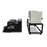 Transfert d'imprimante DTF d'usine chinoise à bas prix imprimante DTF 33cm imprimante DTF A3 de petite taille avec secoueur de poudre