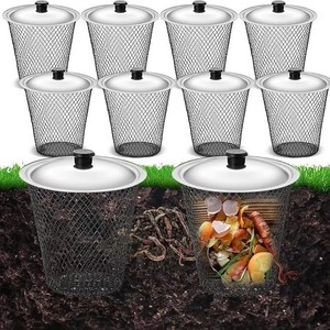 Bac à vermicompost souterrain YuZhongWang en maille métallique expansée avec couvercle en acier inoxydable revêtu et service de découpe - Product Image 2