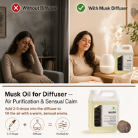 Huile essentielle de musc arabe riche et aromatique pour les soins de la peau et des cheveux, parfum, aromathérapie et diffuseur, vente en gros, approvisionnement en vrac, USDA
