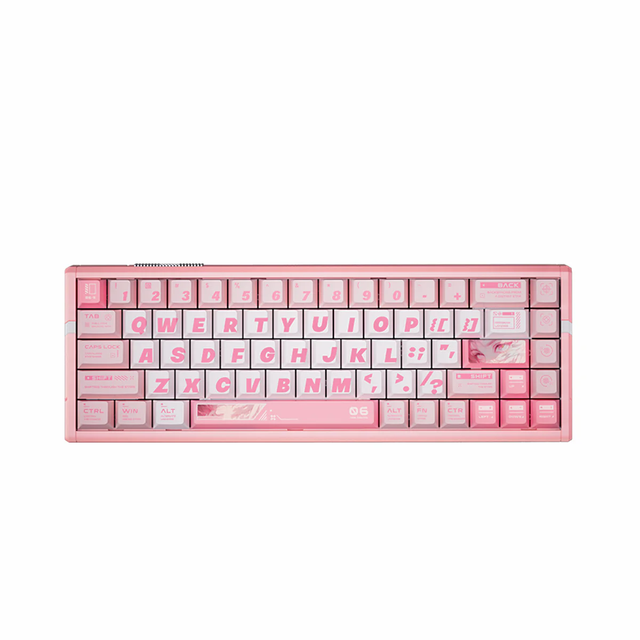 New ATK RS6 ULTRA Aluminum Hall Effect Keyboard PBT 8KHz Polling Rate Full-Keys RGB Custom NKRO Hot-Swap Gaming Keyboard