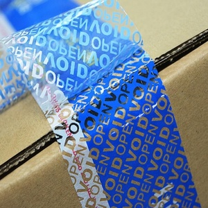 Cinta de Seguridad Personalizada a Prueba de Manipulación para Sellado de Cajas de Envío, Cinta de Seguridad con Indicador de Apertura - Product Image 4