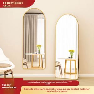 Factory Wholesale Full Length <b>Floor</b> <b>Mirror</b>,<b>Standing</b> Solid Wood Frame Leaning Wall Mounted <b>Mirror</b> for Bedroom Living Room - Product Image 5