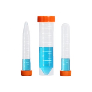 Tubo de Centrífuga PP AYEROXO AYCT para Laboratório / Fundo Redondo / Fundo Plano com Escala e Tampa de Rosca 15ml 50ml - Product Image 2