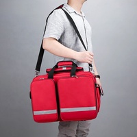 Sac de premiers secours personnalisé de grande taille pour kit de survie d'urgence en Chine, sac de traitement médical, sac à bandoulière