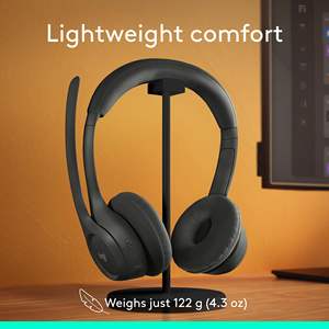 <span class=keywords><strong>Casque</strong></span> sans fil <span class=keywords><strong>Logitech</strong></span> Zone 300 Micros à formation de faisceaux doubles avec algorithmes d'annulation du bruit - Product Image 6