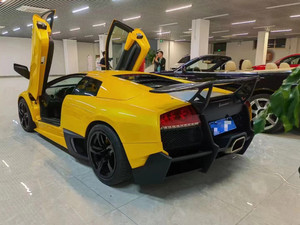 ชุดแต่งคาร์บอนไฟเบอร์สำหรับ Lamborghini Murcielago LP640 สภาพใหม่ พร้อมสปอยเลอร์กันชนหน้าและหลังสไตล์ LP670 - Product Image 6