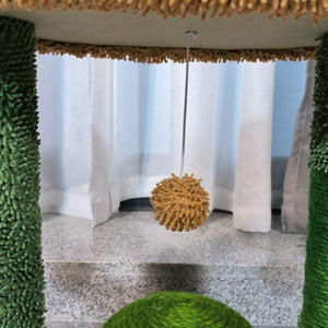 Kinghon Modern Mushroom <b>Cat</b> Tower <b>Cat</b> Tree Condo Hammock <b>Scratching</b> <b>Post</b> <b>for</b> <b>Cats</b> - Product Image 4