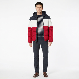 Mens Wholesale Quilted Puffer <b>Jackets</b> OEM <b>Warm</b> Winter Down Coats Lightweight <b>Waterproof</b> Outdoor Fashion <b>Jackets</b> - Product Image 1