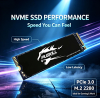 PUSKILL NVMe M.2 2280 PCIe 3.0 SSD Internal Solid State Drive Kecepatan Tinggi Latensi Rendah untuk Gaming dan Kerja