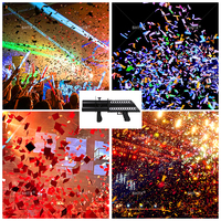 SHTX Meilleure main tenir électrique confettis Shooter3 têtes confettis fête Popper pistolet Machine 3 coups confettis pistolet pour Concert DJ