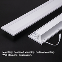 Panneau lumineux LED de bureau personnalisé intégré 4000K 6000K 120x600 120x900 150x1000 250x1200 Moderne Écologique Haute Luminosité