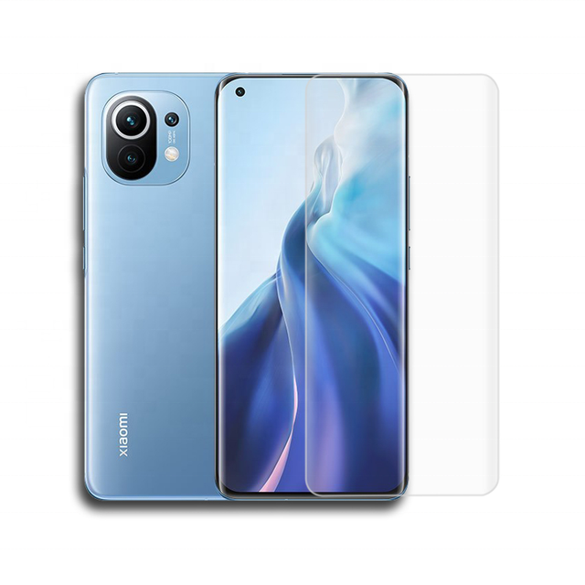 3D Nano Liquid Soft Hydrogel Film for xiaomi 11Pro Front TPU 11Ultra Screen Protector