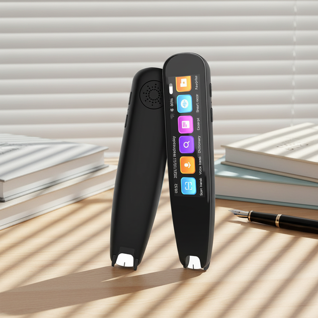 AI Pen Scanner, AI Pen Multilingual Voice Translator, ChatGPT Integrated OCR Scanner, Offline Translation Device