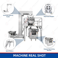 Machine d'emballage automatique Doypack pour sachets Mylar 500g 1kg Poivre Sel Sucre Blanc Machine d'emballage en sachet debout