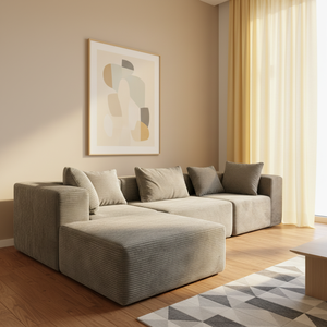 Sofá Modular de Terciopelo de Lujo al por Mayor, Conjunto de Sofás Multifuncional para Sala de Estar, Sofá Cama Grande Comprimido, Sofá Seccional Convertible - Product Image 6