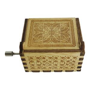 Carillon in Legno a Manovella 'Volami sulla Luna' per Regali, Vendita all'Ingrosso - Product Image 3