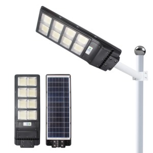 180w Projet de Réverbère Solaire Jardin de Sécurité Ip65 Étanche Capteur de Mouvement Solaire Lumière de Route - Product Image 1