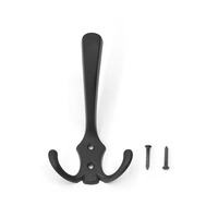Crochets muraux robustes en alliage de zinc, logo personnalisé accepté, crochets de rangement minimalistes pour cuisine, salle de bain, vêtements