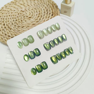 Ailanuo ยาทาเล็บ UV แบบมืออาชีพเป็นมิตรต่อสิ่งแวดล้อมผลิตจากไม้ไผ่ทรงตาแมว8สี - Product Image 2